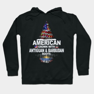 Christmas Tree  American Grown With Antiguan & Barbudan Roots - Gift for Antiguan & Barbudan From Antigua & Barbuda Hoodie